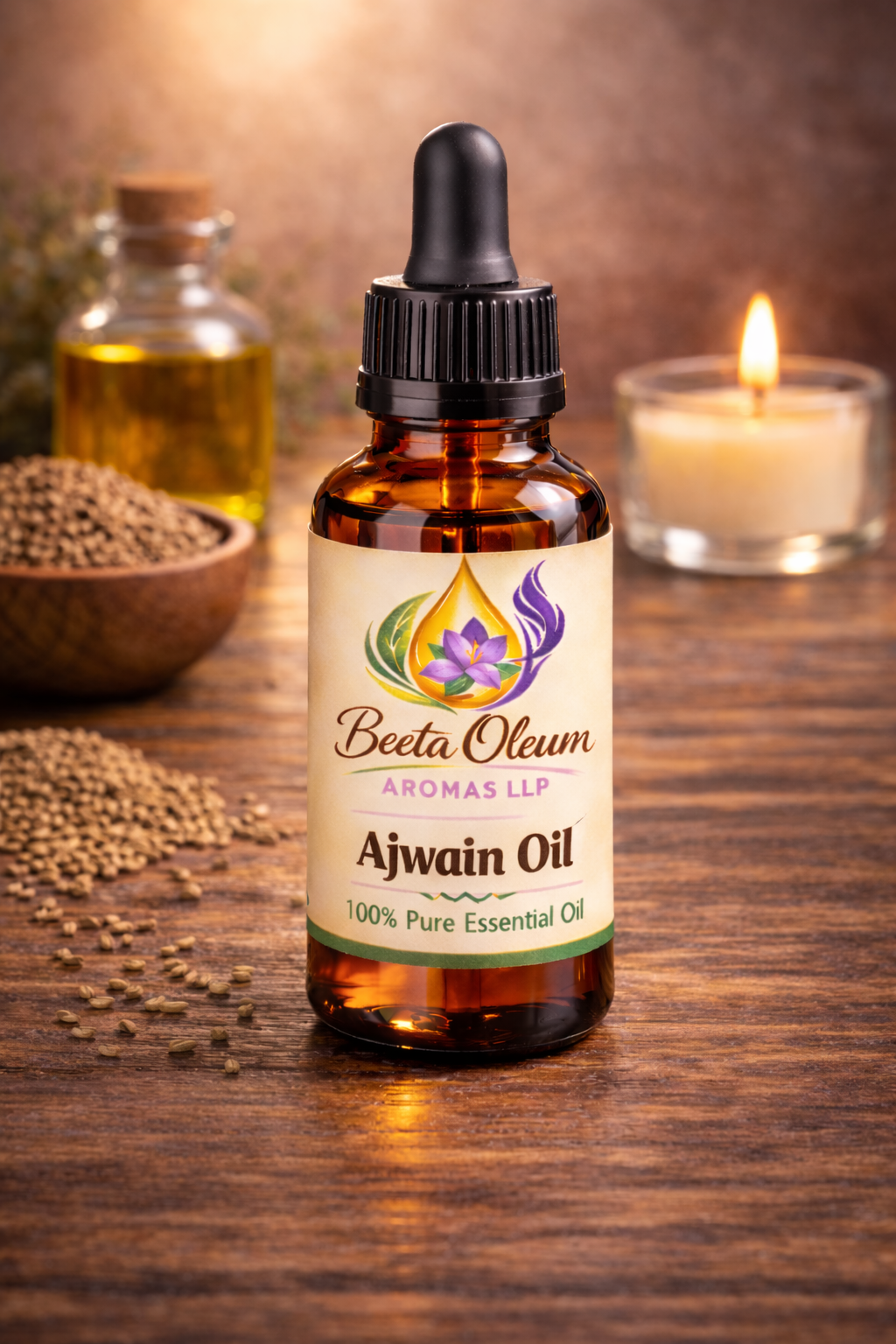 Ajwain Oil Bottle